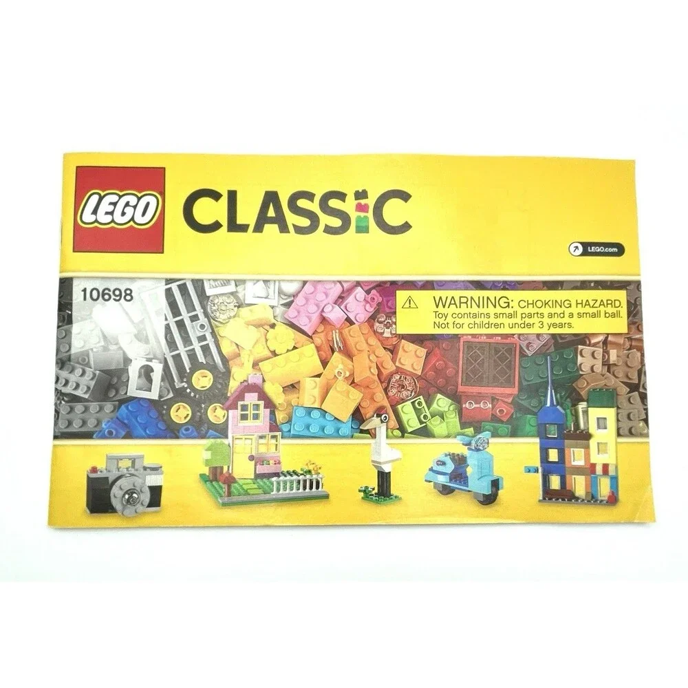 LEGO Manual Only Classic 10698 Paper Instructions